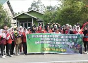 Meriahkan BBGRM, Masyarakat Anggana Antusias Bersihkan Lingkungan