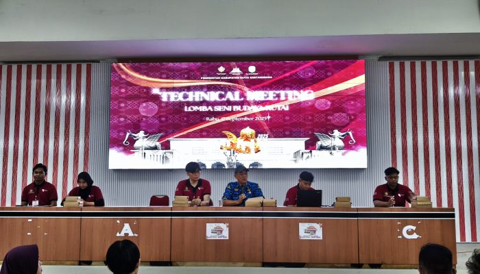 Disdikbud Kukar Gelar Technical Meeting Lomba Budaya Tradisi Erau 2025